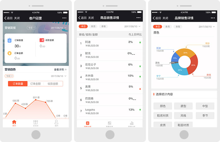 成都订货系统开发批发订货平台客户经理端
